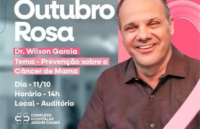 Palestra abordará a importância da prevenção no combate ao câncer de mama