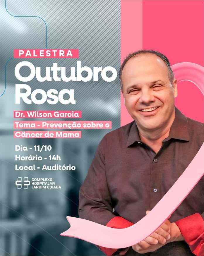 Palestra abordará a importância da prevenção no combate ao câncer de mama