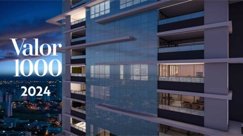 Plaenge se destaca no ranking Valor 1000 como uma das maiores construtoras do Brasil