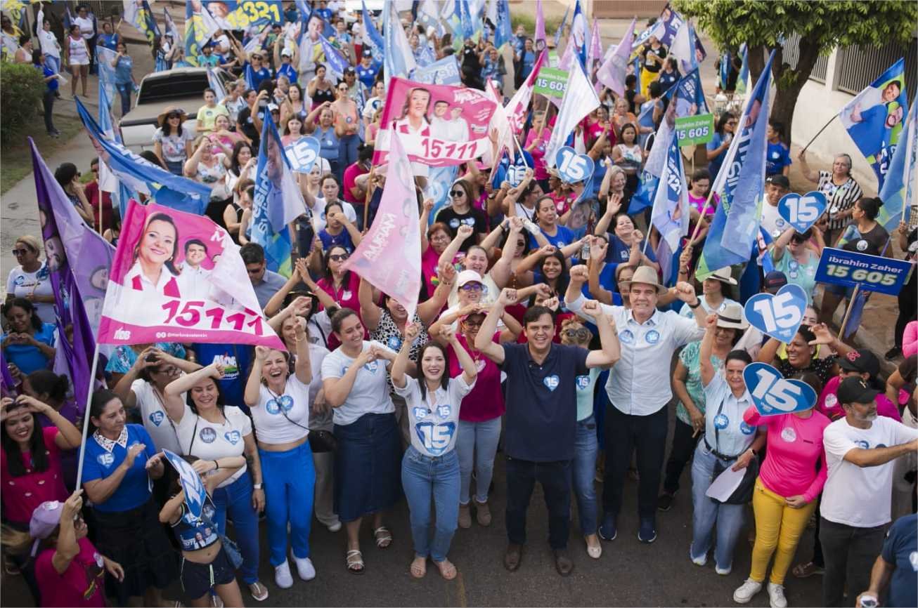 Mulheres se unem em grande caminhada e declaram apoio ao futuro prefeito Thiago Silva