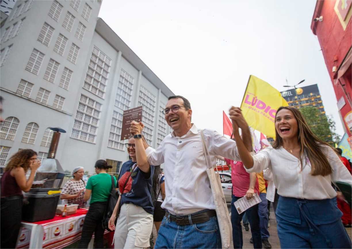 Investimentos do governo federal em Cuiabá e apoio dos ministros à gestão de Lúdio são destaque no programa eleitoral na TV