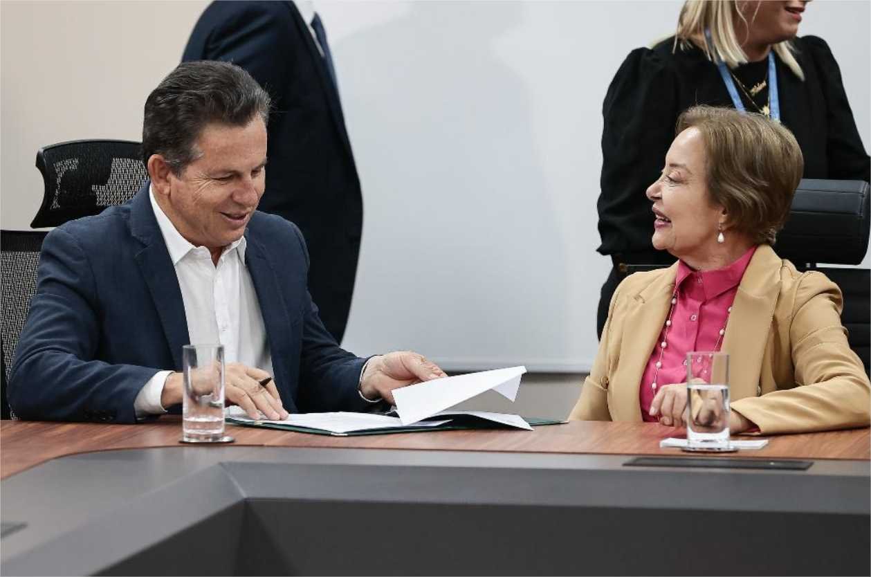 Governador recebe da presidente do TJMT a lista tríplice para vaga de desembargador