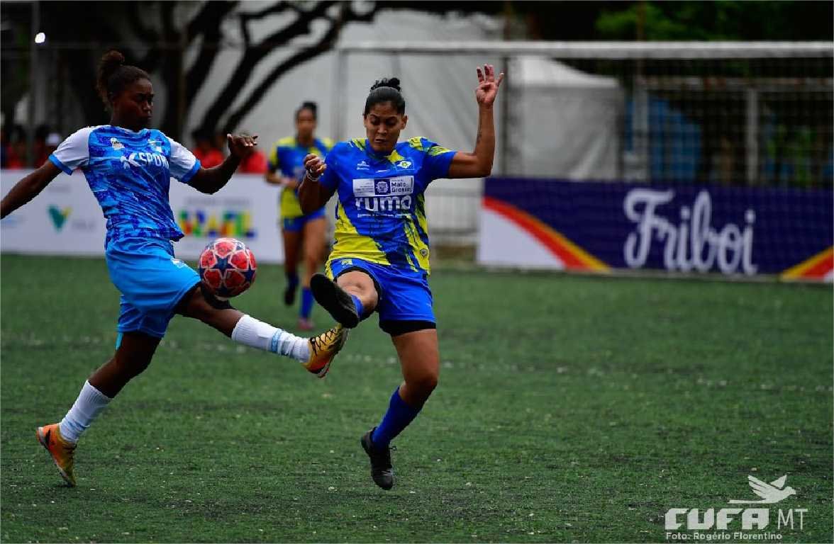 Seleções de Mato Grosso estreiam na etapa nacional da Taça das Favelas em SP