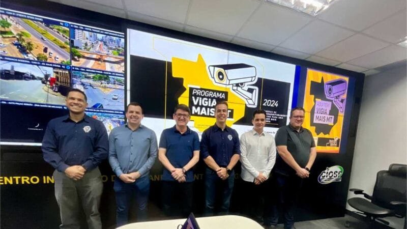 Sesp apresenta Vigia Mais MT a secretário de Segurança de Guarulhos: “vocês estão bem à frente de nós”, avalia gestor