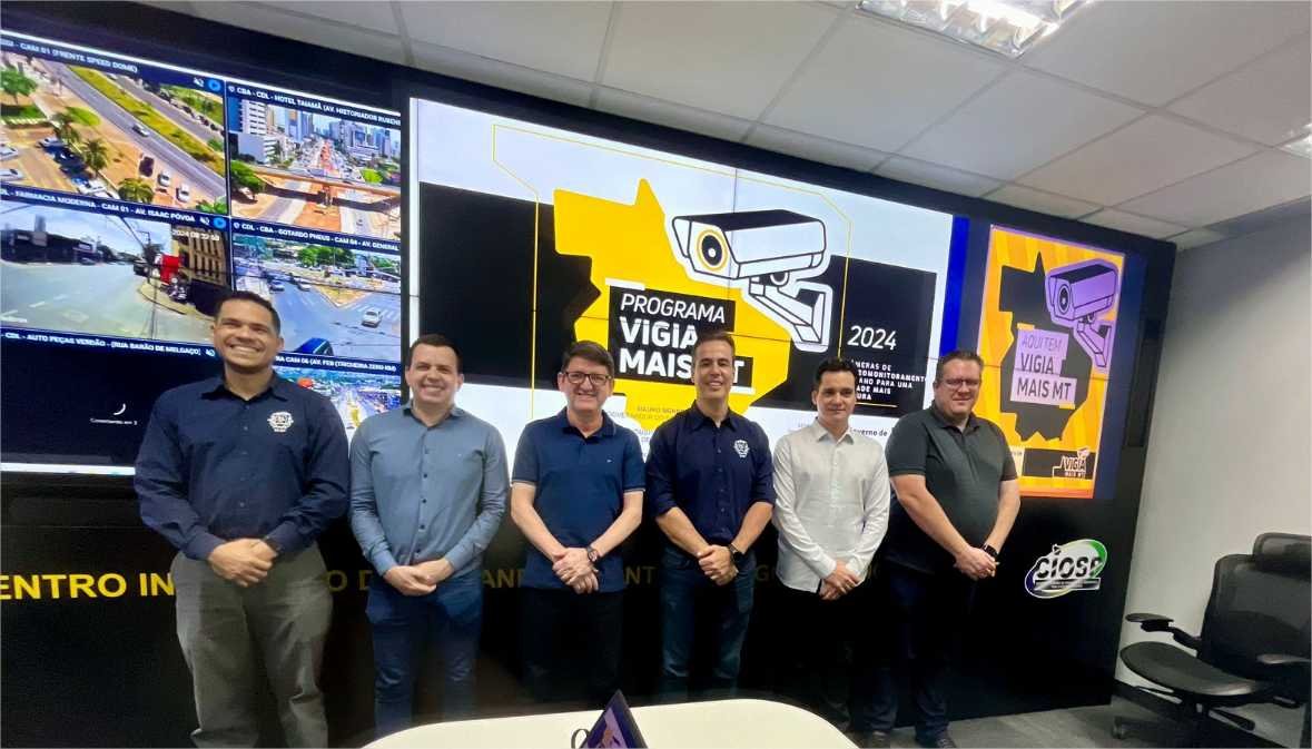 Sesp apresenta Vigia Mais MT a secretário de Segurança de Guarulhos: “vocês estão bem à frente de nós”, avalia gestor