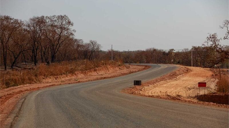 Obras do Governo para asfaltamento da MT-400 entram na reta final