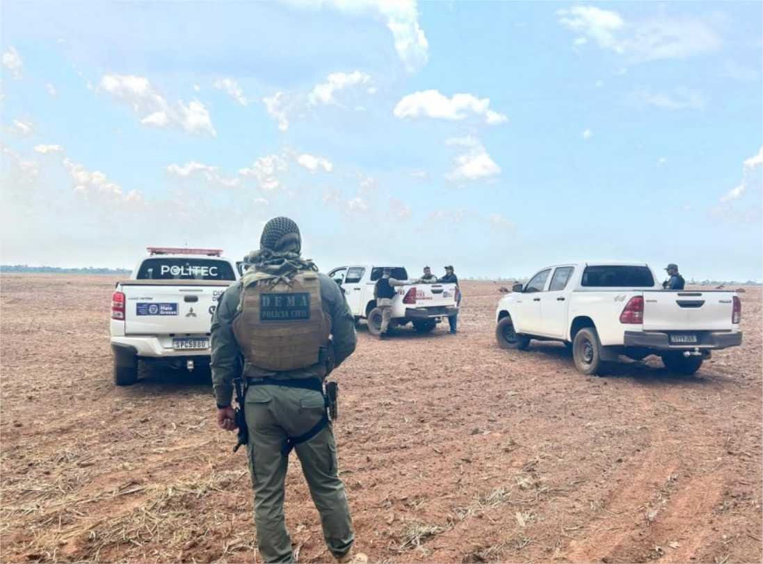 Ação integrada fiscaliza 17 fazendas no norte de MT e aplica cerca de R$ 24 mi em multa