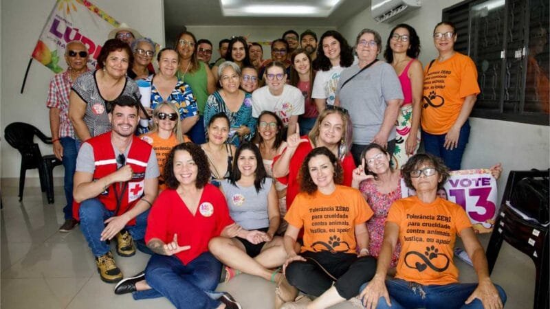 Em reunião com protetores de animais, Rafaela Fávaro destaca compromisso de Lúdio com ações na prefeitura