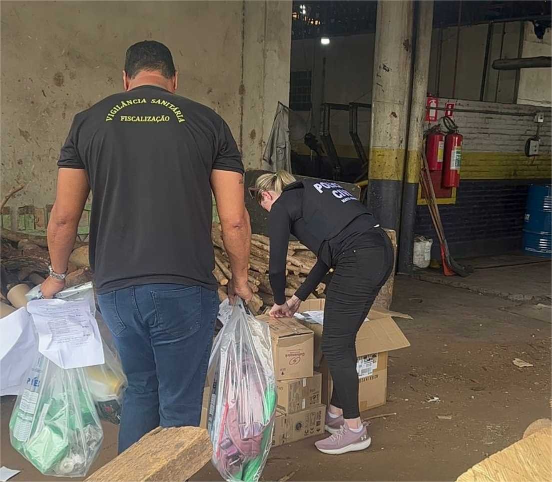 Polícia Civil incinera 396 quilos de entorpecentes apreendidos em Tangará da Serra