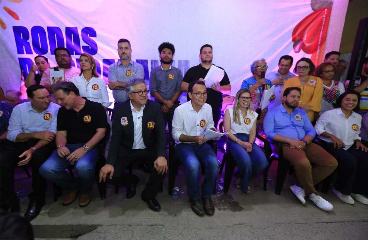 Ao lado de três ministros, Lúdio recebe apoio de profissionais da saúde em Cuiabá