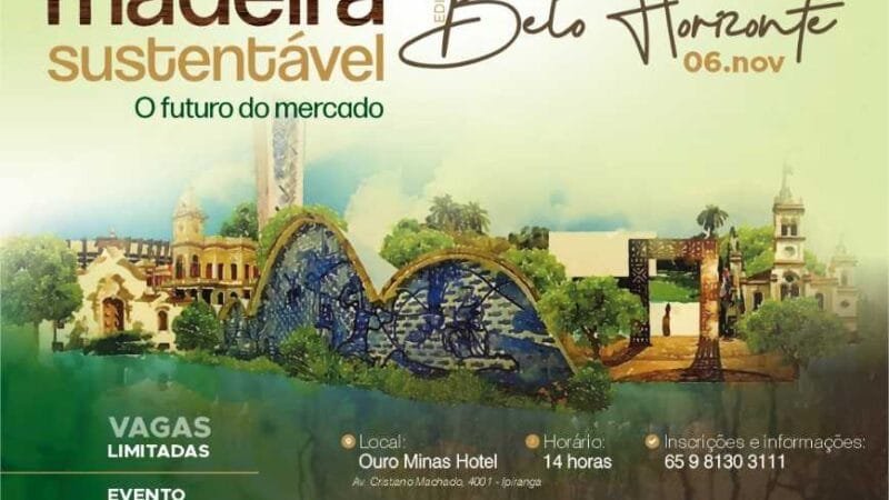 Programação oficial de evento que trata do mercado da madeira sustentável é divulgada