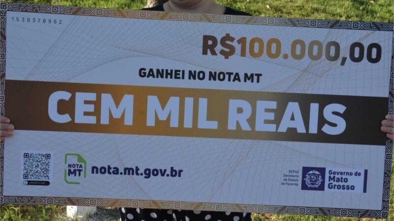 Sefaz realiza sorteio mensal do Nota MT nesta quinta-feira (10)