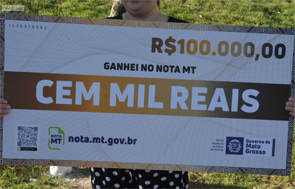 Sefaz realiza sorteio mensal do Nota MT nesta quinta-feira (10)