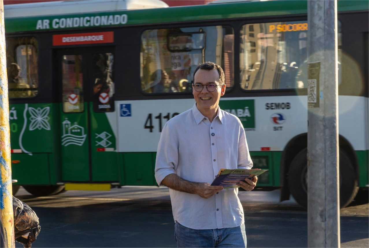 Lúdio aciona Justiça Eleitoral para garantir circulação de ônibus em Cuiabá no dia da eleição