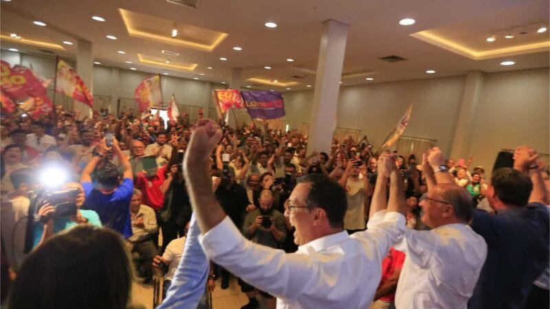 Ao lado de Alckmin e empresários, Lúdio defende paz na política e união pelo bem de Cuiabá