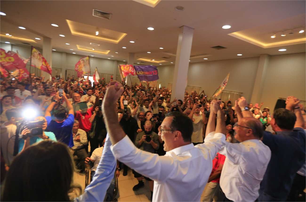 Ao lado de Alckmin e empresários, Lúdio defende paz na política e união pelo bem de Cuiabá