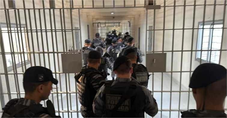 Segunda fase da Operação Raio Limpo apreende 71 celulares na PCE