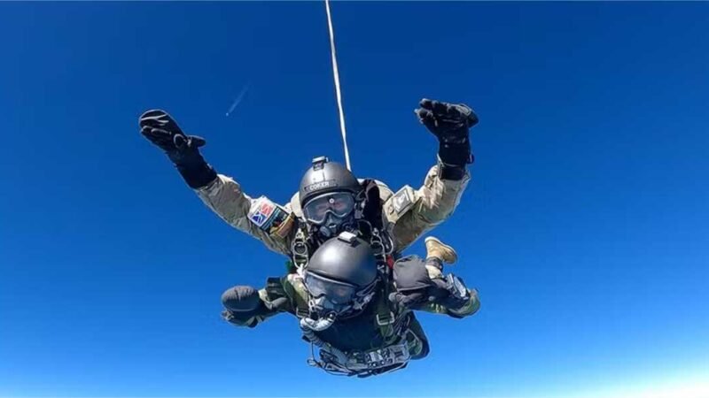 Americano perfura os tímpanos ao realizar o maior salto duplo da história