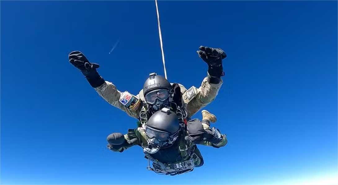 Americano perfura os tímpanos ao realizar o maior salto duplo da história