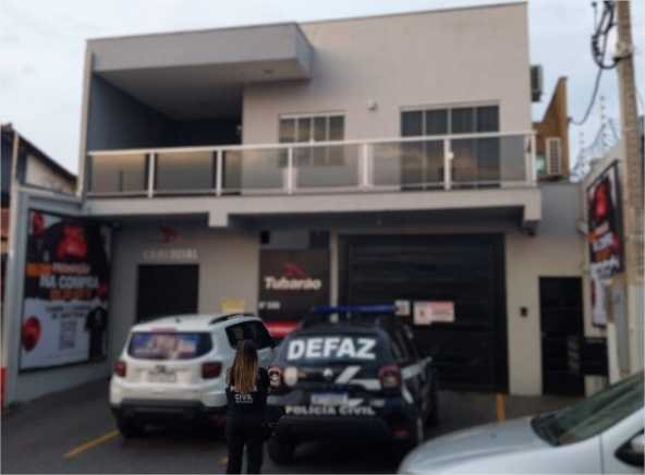 Polícia mira Tubarão Sports e outros 15 alvos em ação contra sonegação de impostos