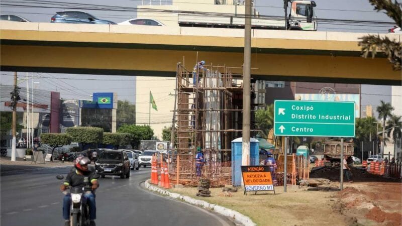 Obras do Complexo Leblon vão interromper pistas na Miguel Sutil e Avenida do CPA nos dias 26 e 28 de outubro