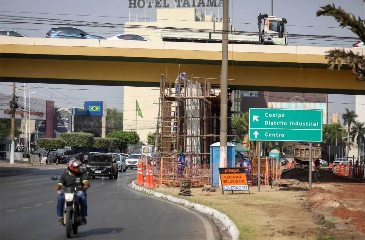 Obras do Complexo Leblon vão interromper pistas na Miguel Sutil e Avenida do CPA nos dias 26 e 28 de outubro