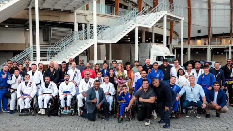 Madrinha Nacional do Parajiu-jitsu, primeira-dama de MT apoia participação de atletas de MT na Grécia