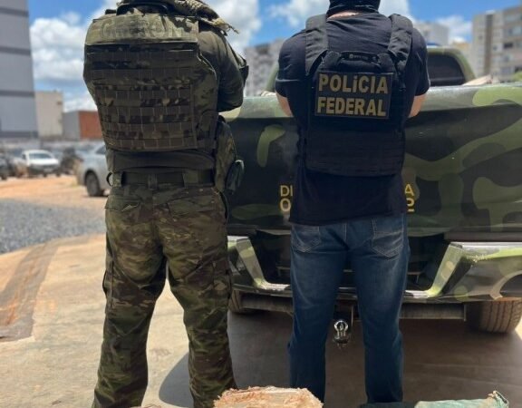 PF apreende, em ação conjunta, 552 quilos de cocaína no MT