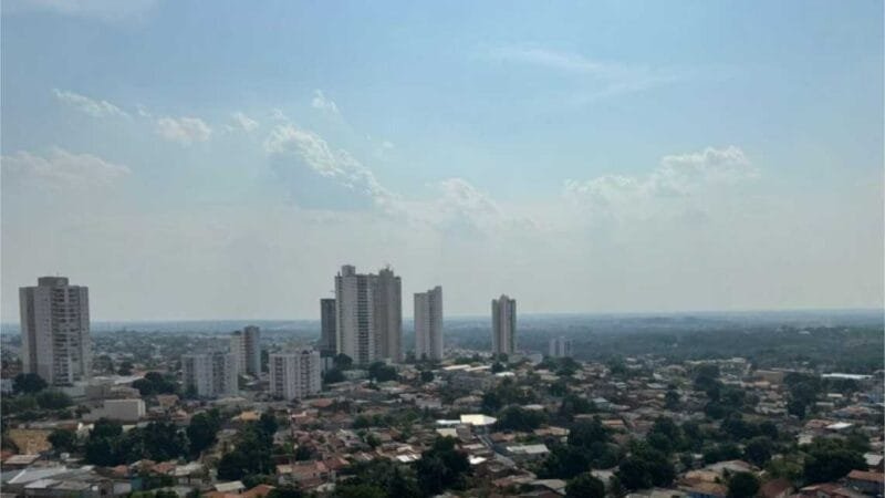 Fim de semana em Cuiabá e no interior será de calor com chances de chuva