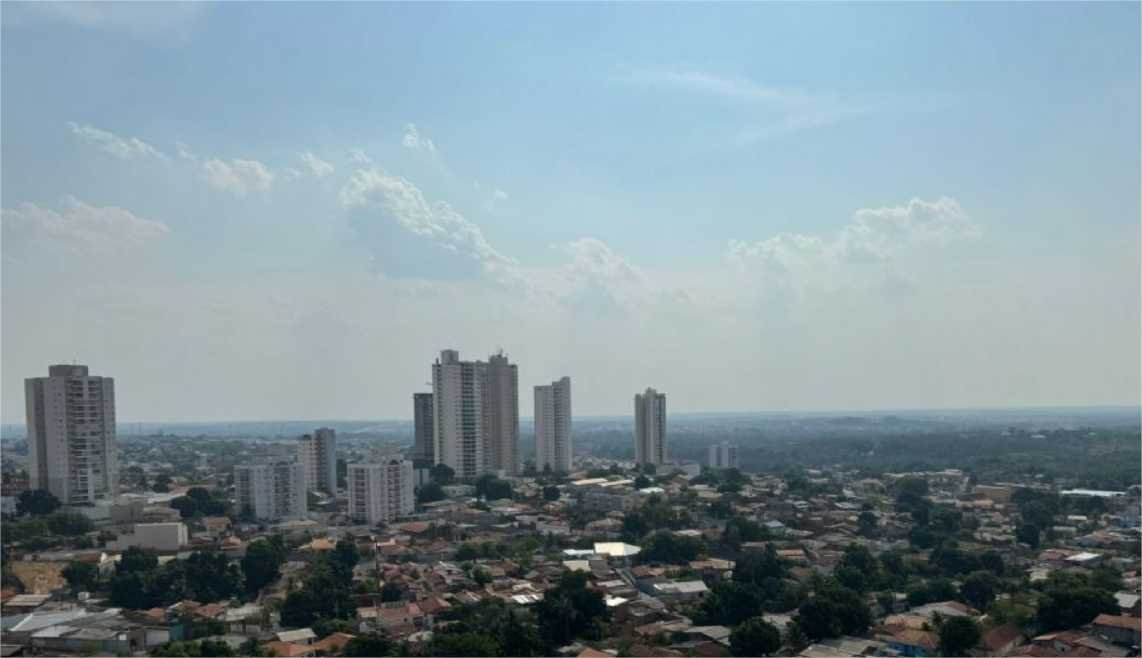 Fim de semana em Cuiabá e no interior será de calor com chances de chuva