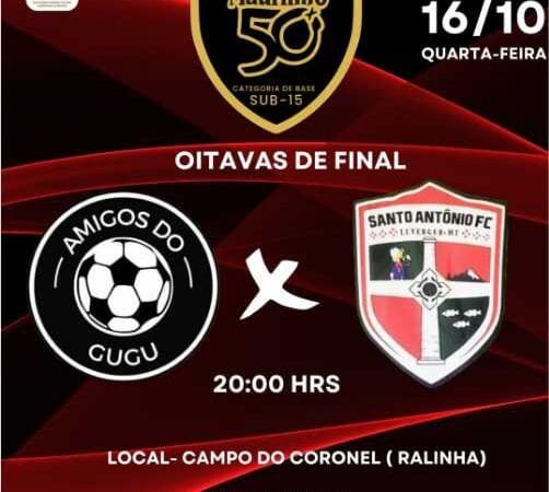 Tem jogos da Copa Maurinho nesta quarta (16)