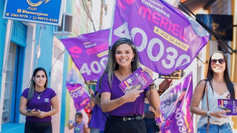 Enfermeira Merielly é a única da categoria com chances reais de eleição para a Câmara de Cuiabá