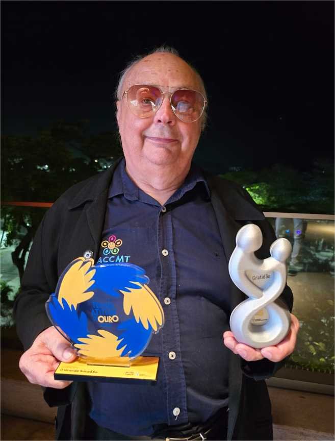 AACCMT conquista troféu Atitude de Ouro na categoria o Grande Sucesso do McDia Feliz 2024