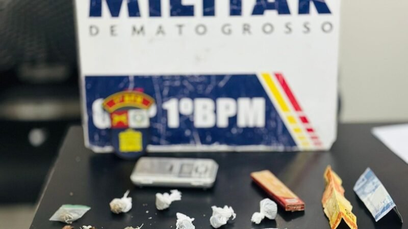 Polícia Militar conduz 26 pessoas por tráfico e uso de drogas ilícitas em Cuiabá