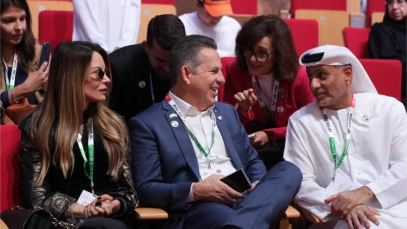 Em Abu Dhabi, governador e primeira-dama de MT representam o Estado na abertura do maior evento mundial de Jiu-jitsu