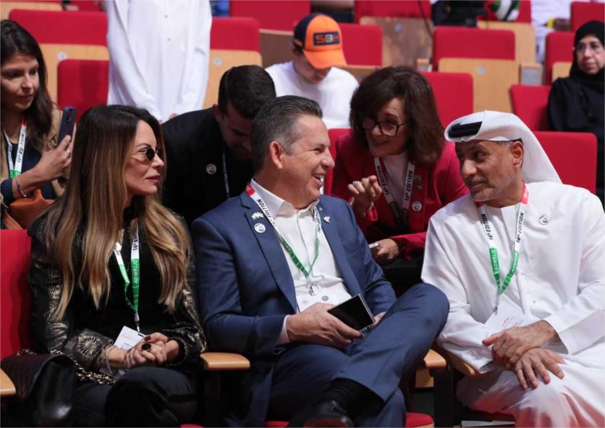 Em Abu Dhabi, governador e primeira-dama de MT representam o Estado na abertura do maior evento mundial de Jiu-jitsu