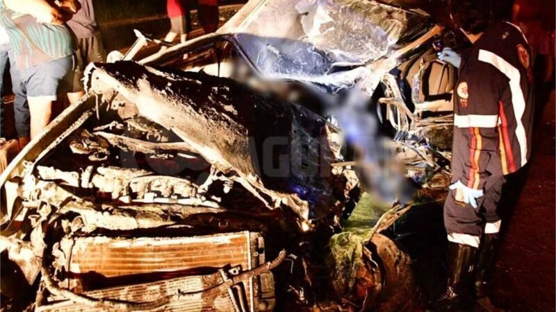 Homem morre em acidente com quatro veículos na BR-364