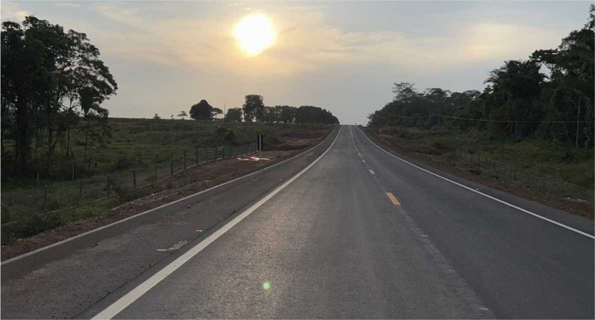 Governo de Mato Grosso já asfaltou mais da metade da antiga BR-174