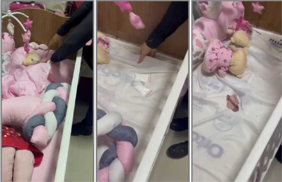 Policiais acham drogas escondidas em berço durante operação contra ‘casal do crime’; veja vídeo