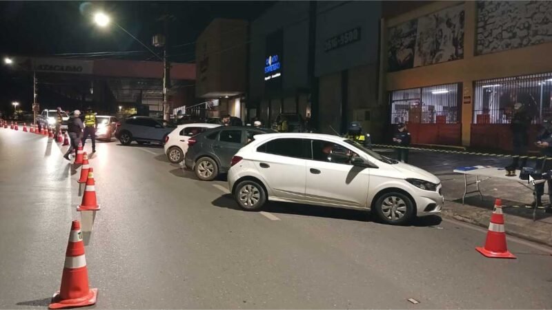 Operações Lei Seca resultam na prisão de 13 condutores embriagados e remoção de 46 veículos
