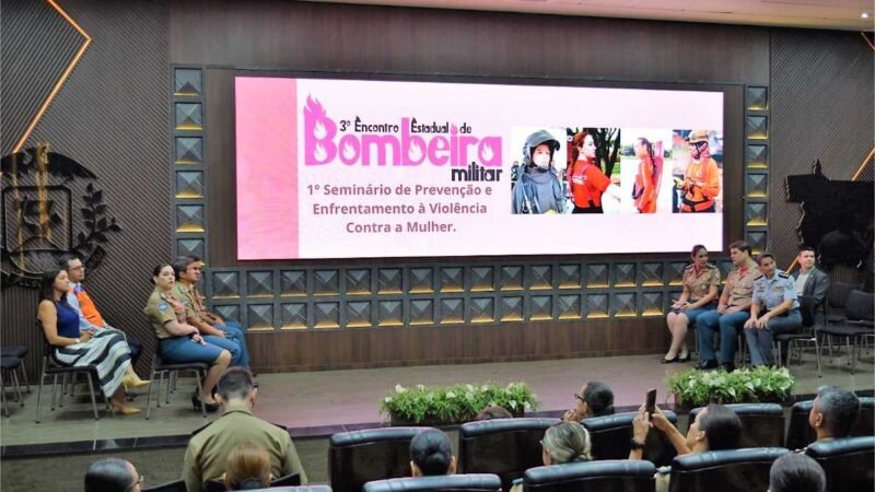 Encontro de Bombeira Militar aborda temas focados na prevenção à violência contra a mulher