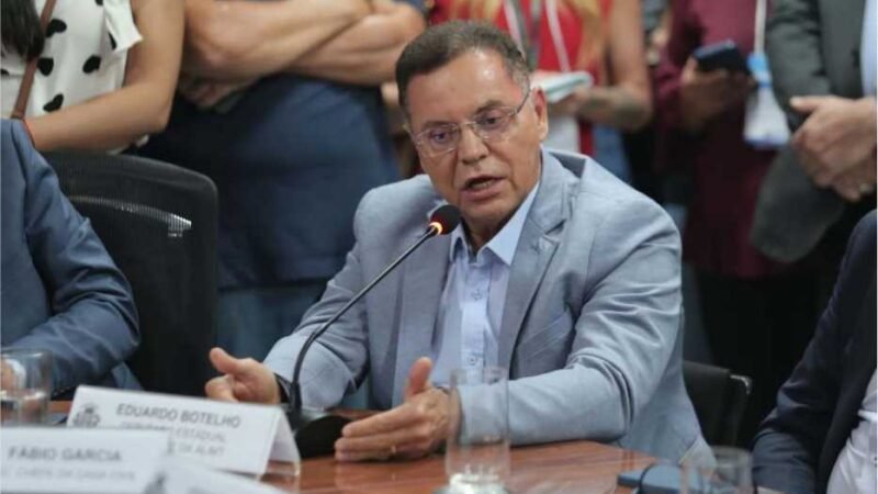 Botelho fortalece parceria entre ALMT e governo no combate ao crime organizado