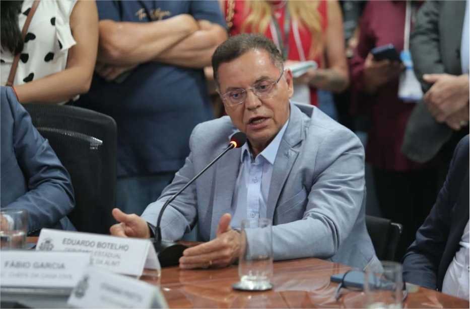 Botelho fortalece parceria entre ALMT e governo no combate ao crime organizado