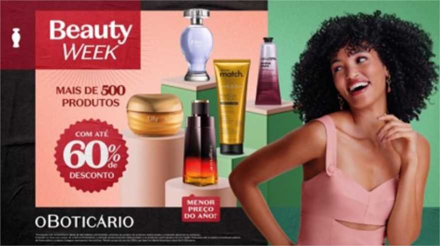 Beauty Week: o Boticário entrega produtos em até 6 horas após compra como estratégia para a maior promoção do ano