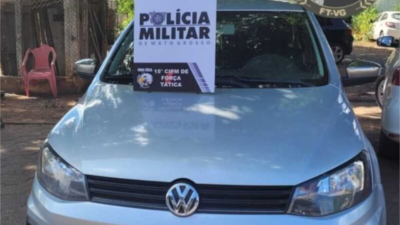 Força Tática apreende adolescente, prende jovem e recupera veículo roubado
