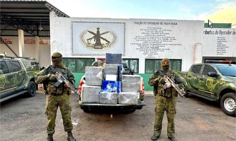 Gefron apreende 1,8 tonelada de drogas e gera prejuízo de R$ 64 milhões ao crime organizado