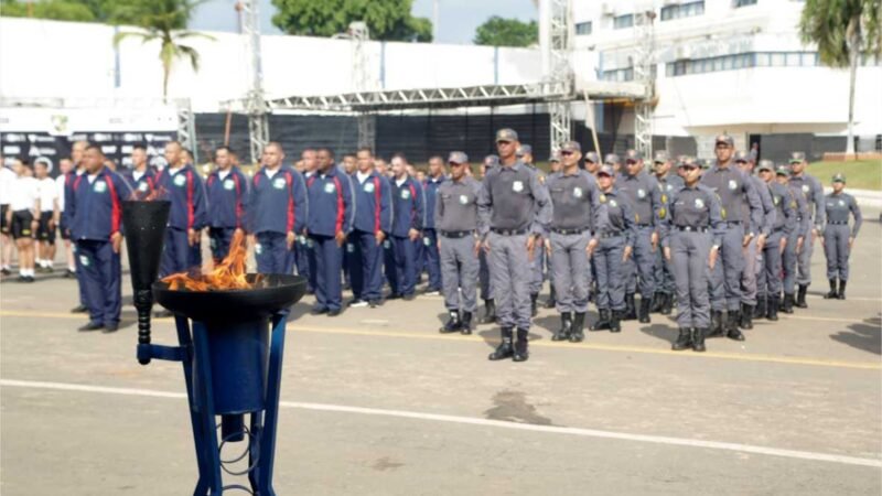 PMMT inicia 39ª edição das Olimpíadas da instituição e reúne mais de 300 atletas de todo o Estado
