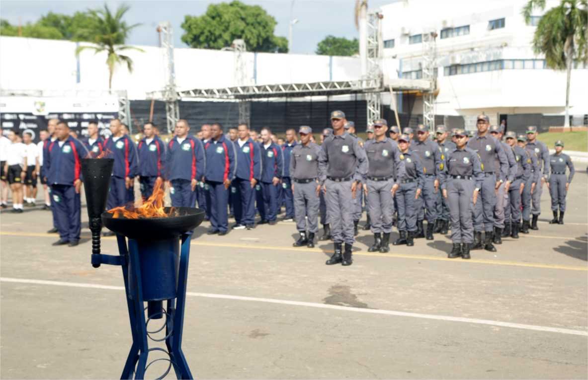 PMMT inicia 39ª edição das Olimpíadas da instituição e reúne mais de 300 atletas de todo o Estado
