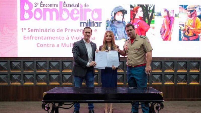 Primeira-dama de MT participa do 3º Encontro de Bombeira Militar e reforça compromisso no combate à violência doméstica e feminicídio