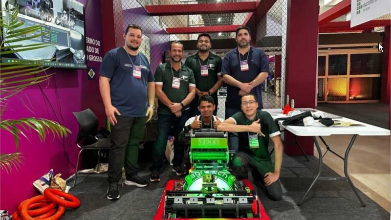 Projeto de escola estadual de Várzea Grande é destaque em evento de tecnologia em Brasília